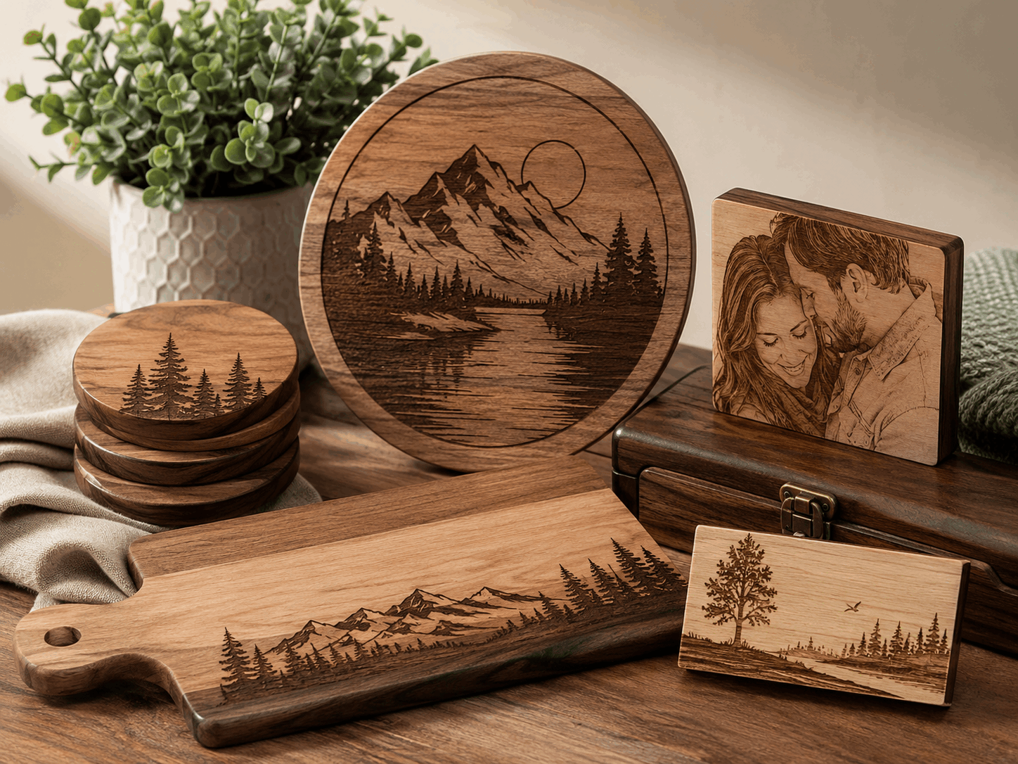 Hoyt's Custom Woodworks engraving example 10