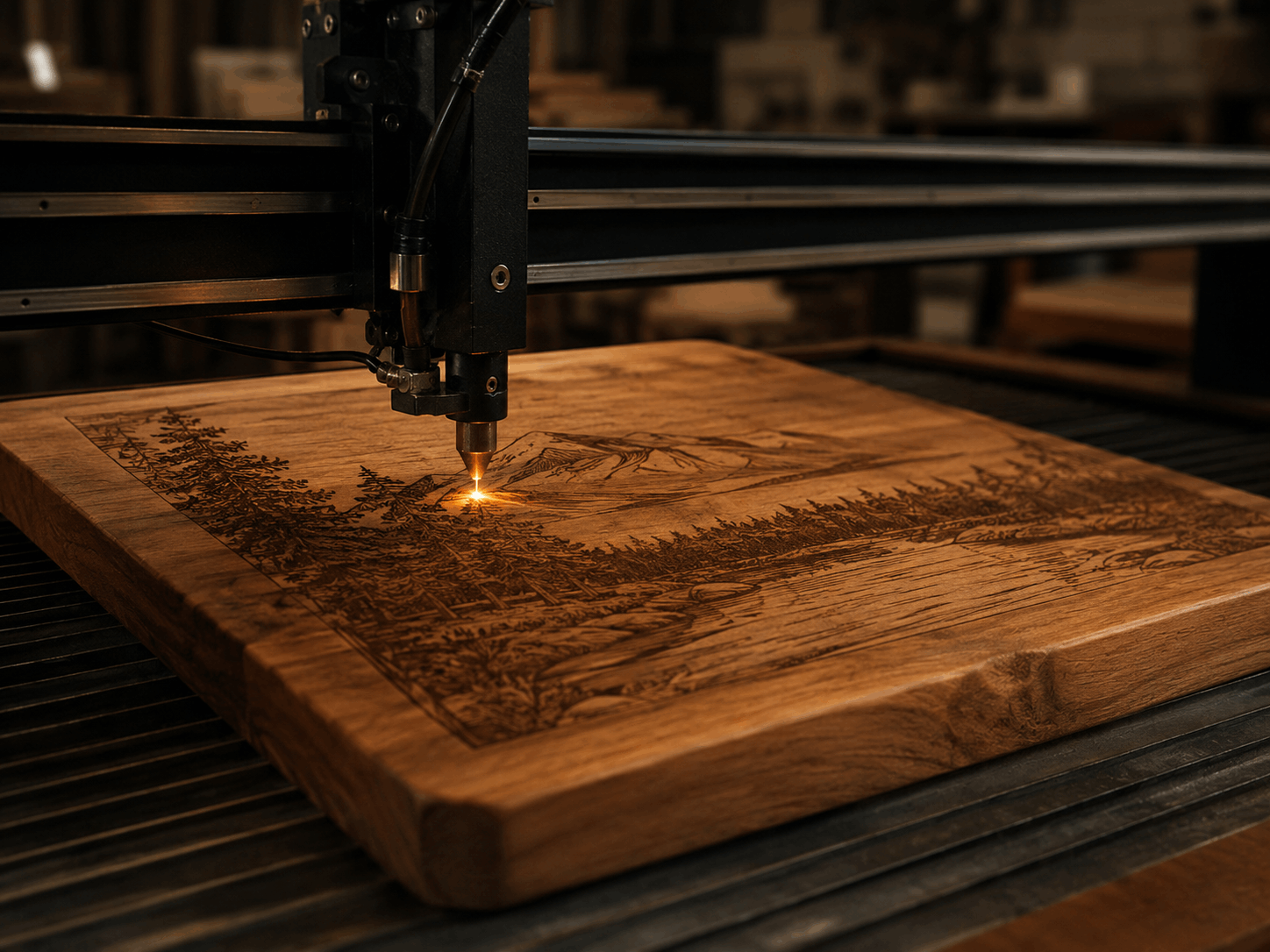 Hoyt's Custom Woodworks engraving example 9